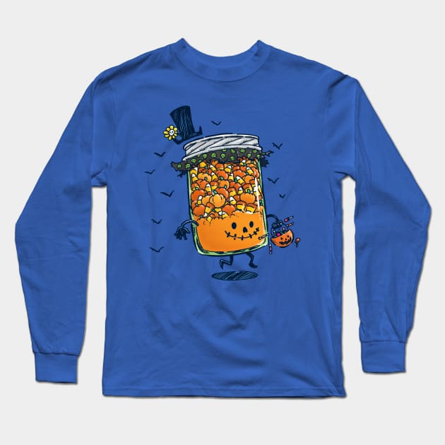 Halloween Jam Long Sleeve T-Shirt by nickv47